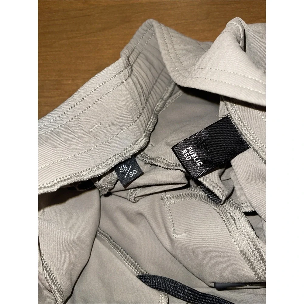 Public Rec Pants Men 38x34 Gray Performance - Picture 9 of 13